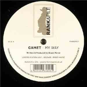 Gamet - My Way / @ The Controls