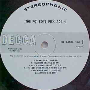 Po' Boys - The Po' Boys Pick Again