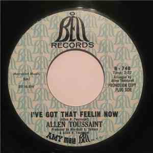 Allen Toussaint - I've Got That Feelin Now / Hands Christianderson