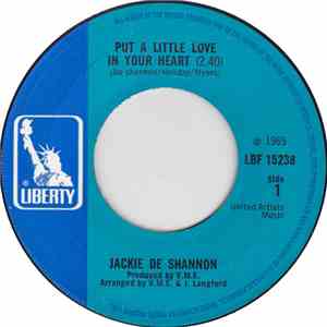 Jackie DeShannon - Put A Little Love In Your Heart