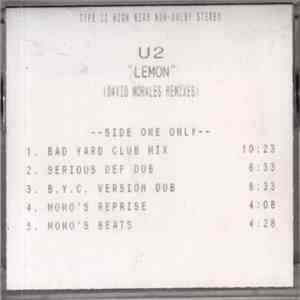 U2 - Lemon (David Morales Remixes)