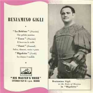 Beniamino Gigli - Operatic Arias