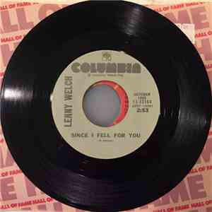 Lenny Welch - Since I Fell For You / A Taste Of Honey