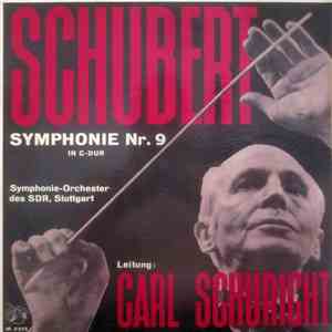 Schubert, Sinfonie-Orchester Des SDR, Stuttgart Leitung: Carl Schuricht - S ...