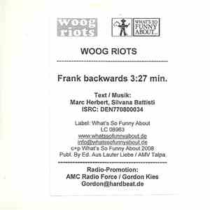 Woog Riots - Frank Backwards