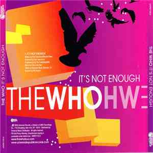 The Who - It's Not Enough