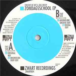 Vincent De Wit & Bas Mooy - Zondagsschool EP