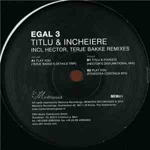 Egal 3 - Titlu & Incheiere