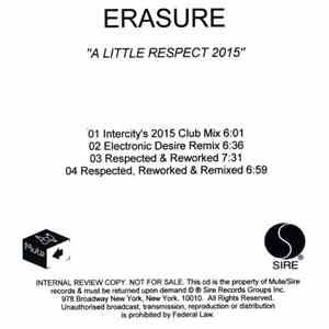 Erasure - A Little Respect 2015