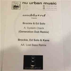 Brockie & Ed Solo - System Check / Lost Bass (Remixes)