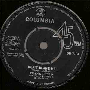 Frank Ifield - Don't Blame Me