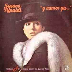 Susana Rinaldi - Y Vamos Ya