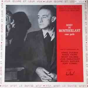 Henry De Montherlant - Vous Parle