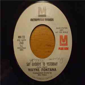 Wayne Fontana - Say Goodbye To Yesterday