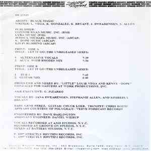 Black Magic - Let It Go (The Unreleased Mixes)