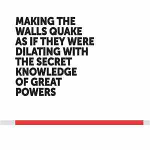 Katarzyna Krakowiak - Making The Walls Quake As If They Were Dilating With  ...