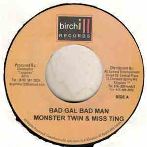 Monster Twins, Miss Ting / T.O.K. - Bad Gal Bad Man / Pretend