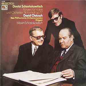 Dimitri Schostakowitsch / David Oistrach - New Philharmonia Orchestra Londo ...