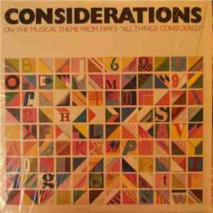 Don Voegeli - Considerations