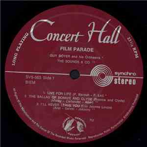 Guy Boyer And His Orchestra - The Sounds & Co - Film Parade