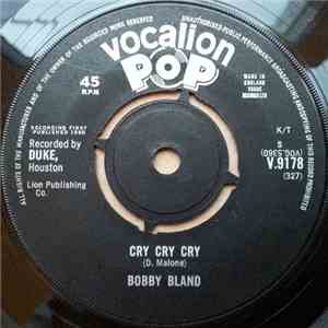 Bobby Bland - Cry Cry Cry / I've Been Wrong So Long