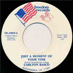 Carlton Basco - Just A Moment Of Your Time / Nadine (Is That You)