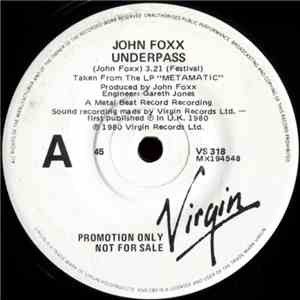 John Foxx - Underpass