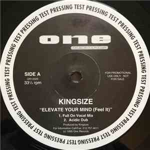 Kingsize - Elevate Your Mind (Feel It)