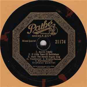Orpheus Quartet - Adeste Fidelis / Silent Night