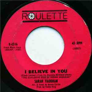 Sarah Vaughan - I Believe In You