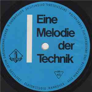 Unknown Artist - Eine Melodie Der Technik