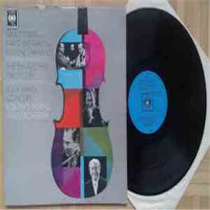 Isaac Stern And David Oistrakh With Eugene Ormandy Conducting Members Of Th ...