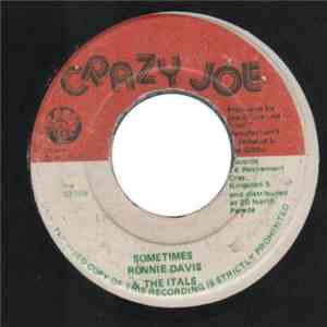Ronnie Davis - Sometimes