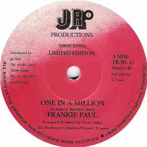 Frankie Paul - One In A Million