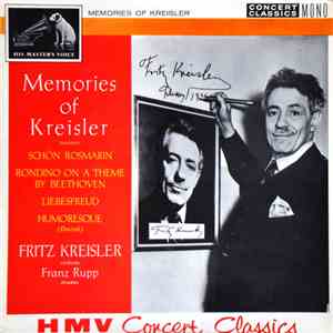 Fritz Kreisler - Memories Of Kreisler