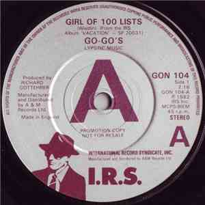Go-Go's - Girl Of 100 Lists