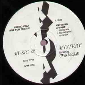 Music And Mystery Featuring Gwen McCrae - Anything U Want (Mixes)