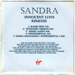 Sandra - Innocent Love
