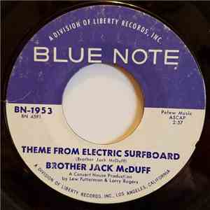 Brother Jack McDuff - Down Home Style / Theme From Electric Surfboard