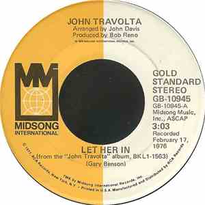 John Travolta - Let Her In / Whenever I'm Away From You