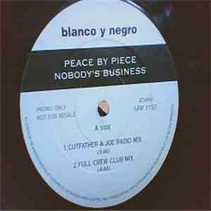 Peace By Piece - Nobody's Business