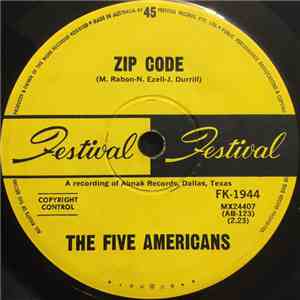 The Five Americans - Zip Code