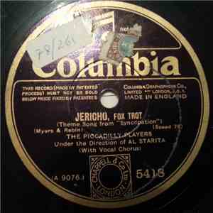 The Piccadilly Players  - Jericho / My Mother's Eyes