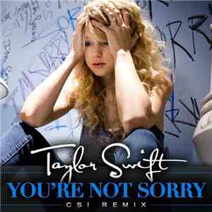 Taylor Swift - You're Not Sorry (CSI Remix)