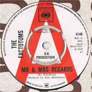 The Factotums - Mr. And Mrs. Regards