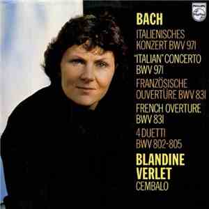 Bach, Blandine Verlet -