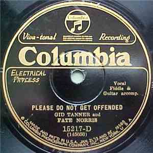 Gid Tanner And Fate Norris - Please Do Not Get Offended / Every Day Will Be ...