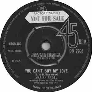 Marian Angel - You Can't Buy My Love