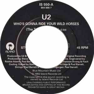 U2 - Who's Gonna Ride Your Wild Horses