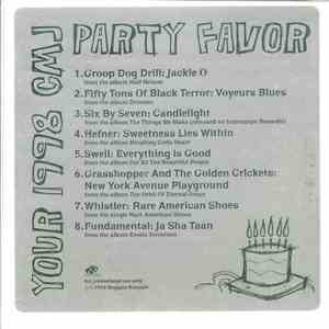 Various - Your 1998 CMJ Party Favor